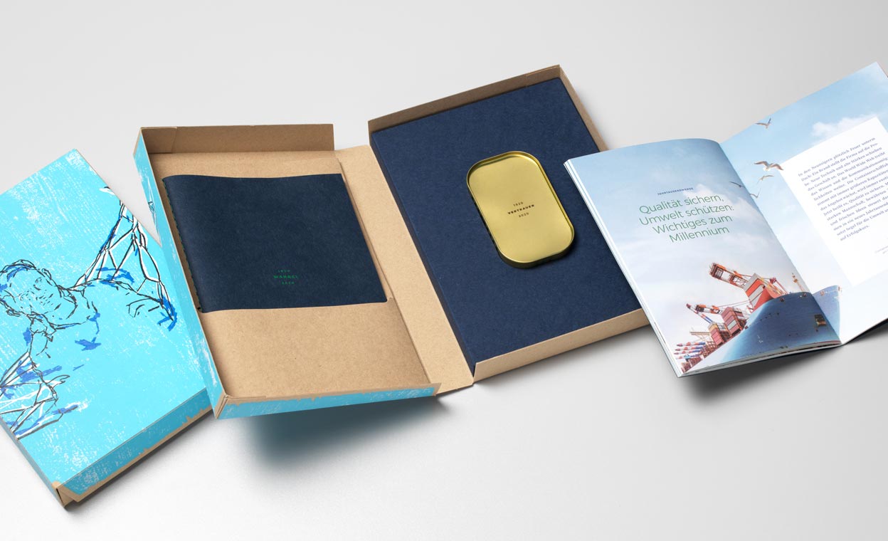 Mailing-Projekt zum Jubiläum von Otto Franck