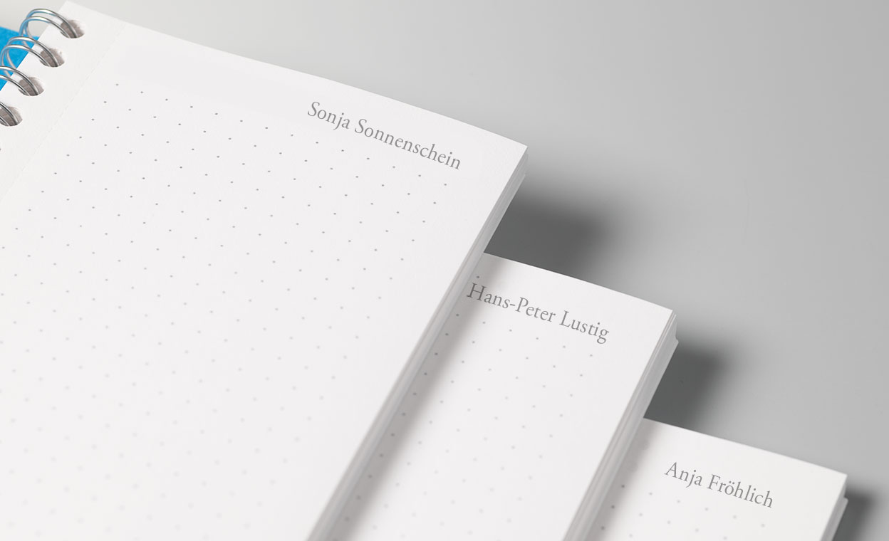 Workbooks mit Personalisierung